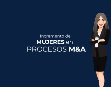 Incremento del número de mujeres en M&A