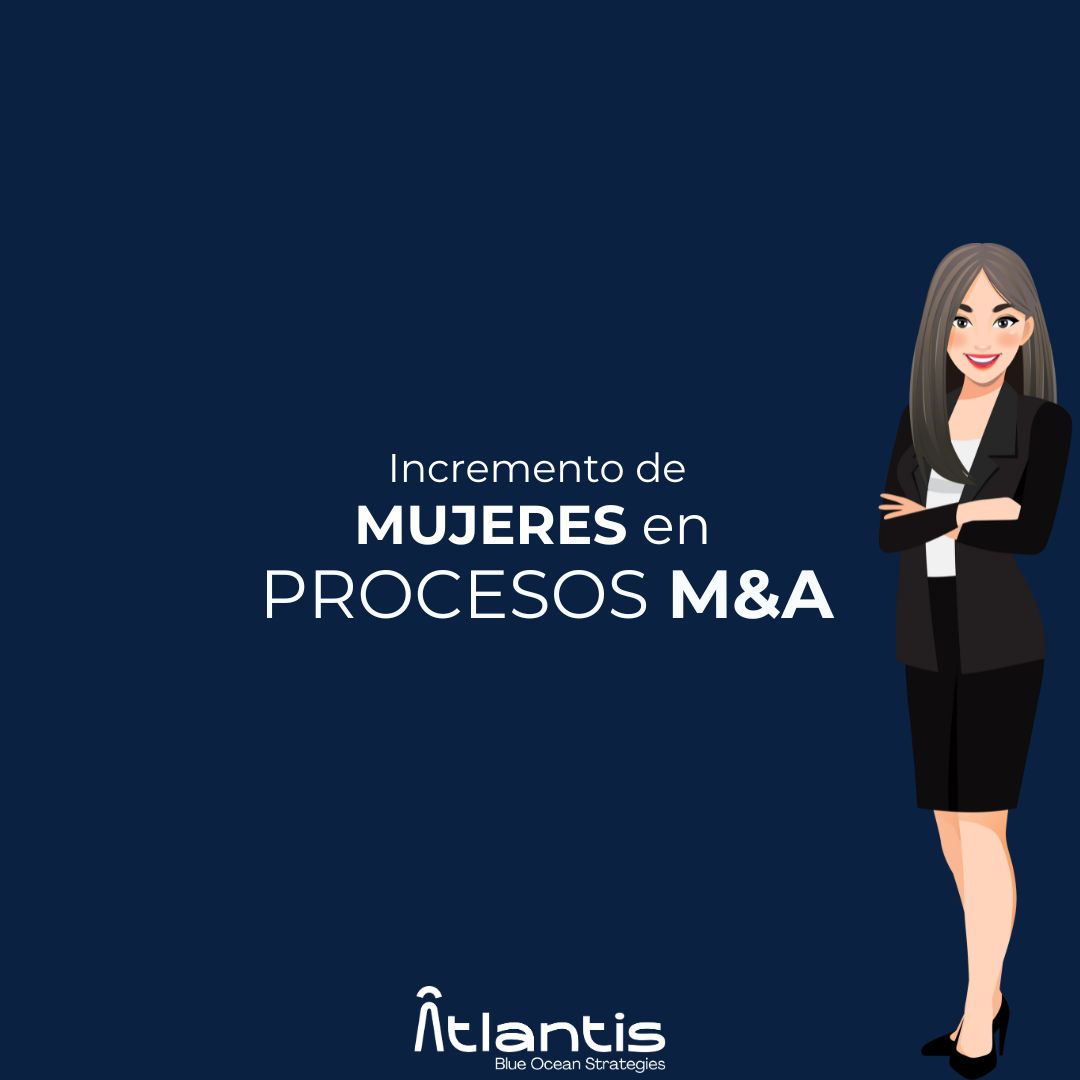 Incremento del número de mujeres en M&A