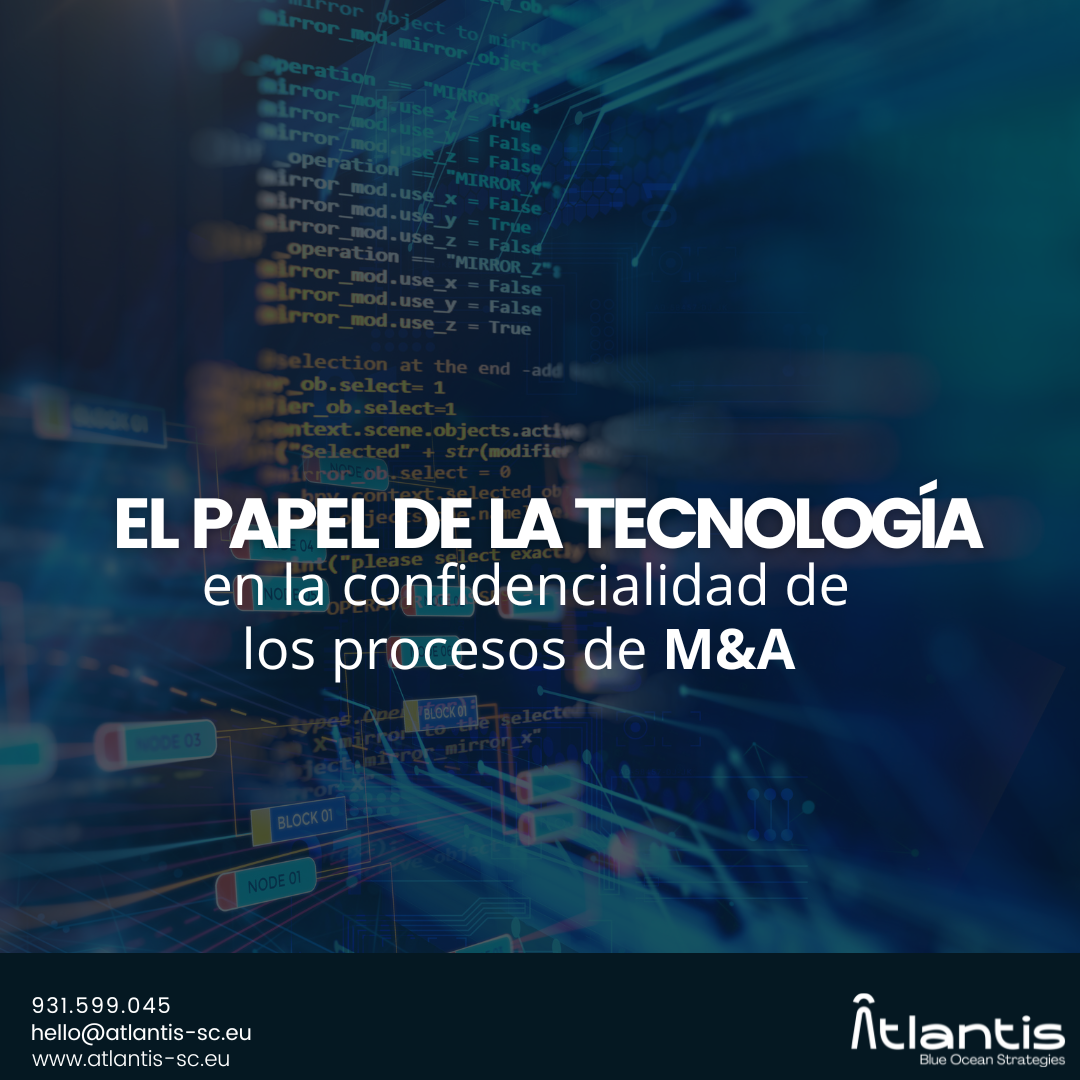 La tecnología en la confidencialidad de procesos M&A
