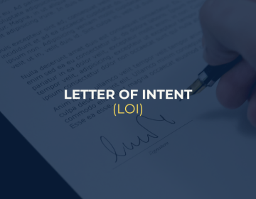 LETTER OF INTENT